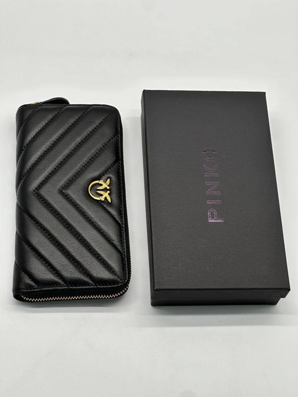 кошелек pinko,женские кошельки,кошелек женский кожаный,кошелек пинко женский,кошелек pinko черный