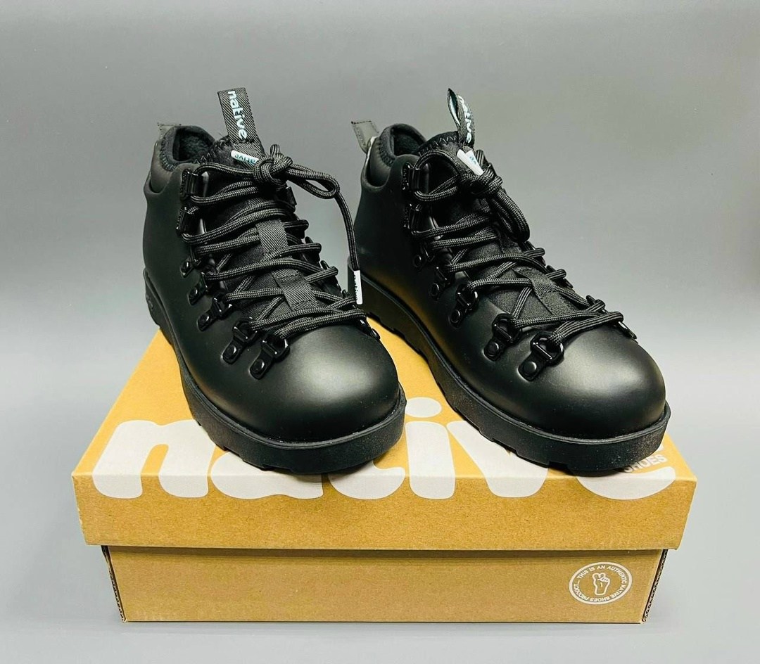 ботинки native,ботинки native fitzsimmons,native ,ботинки native fitzsimmons citylite,ботинки зимние native fitzsimmons citylite bloom jiffy black