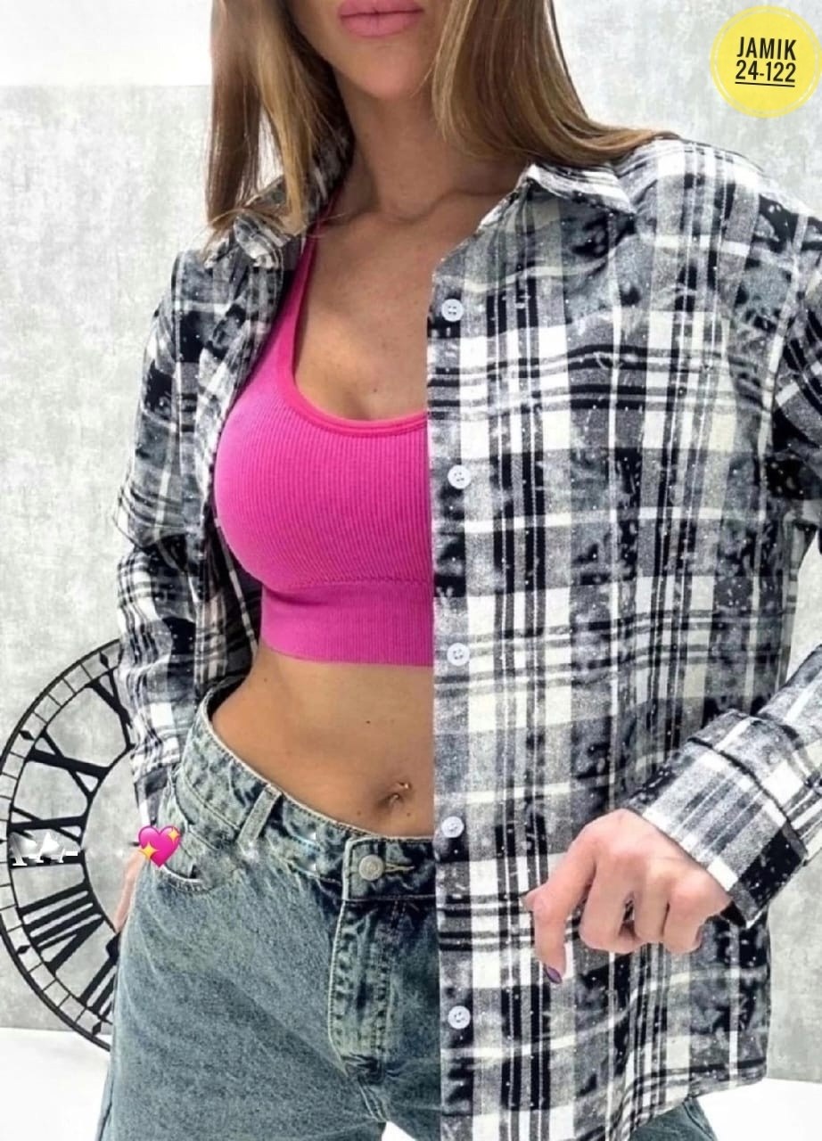 женская свободная рубашка taruxy,рубашка в клетку оверсайз dd moda,женская рубашка в клетку оверсайз,рубашка в клетку фланелевая оверсайз,рубашка женская