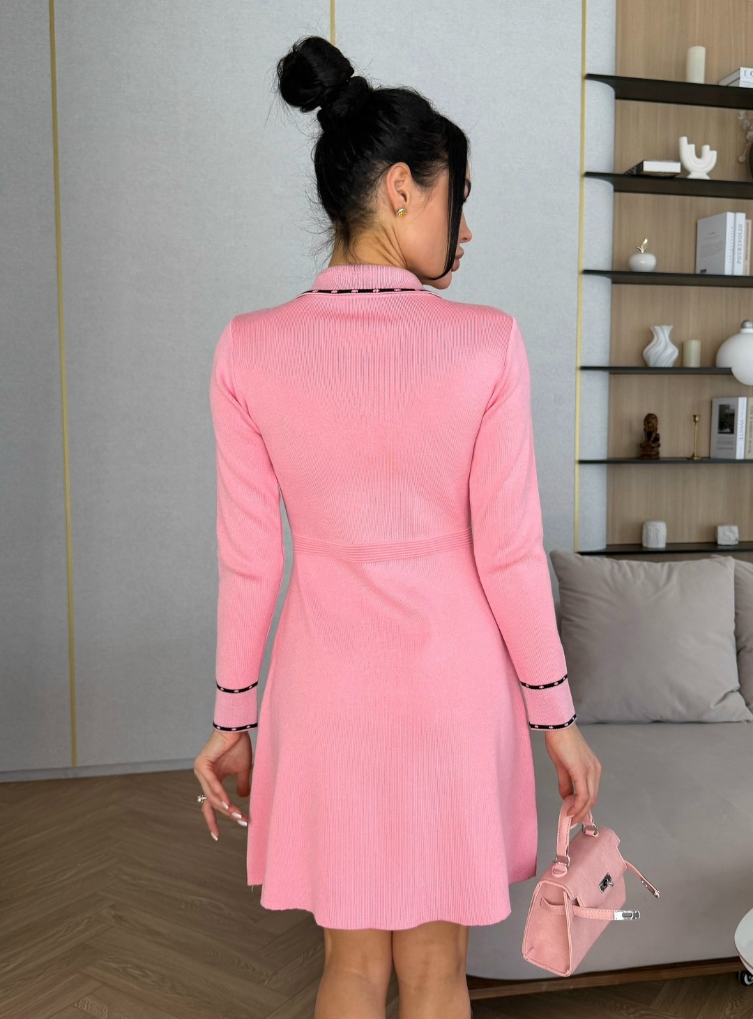 модные костюмы,платье,платье женская,трикотажное платье,модное платье