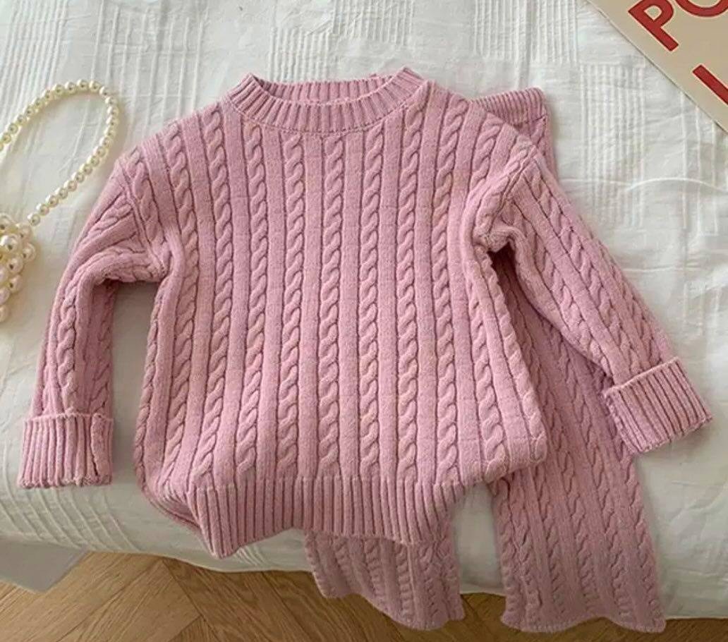 вязаные брюки для девочки,вязаные брюки,детские вязаные брюки,вязаные штаны,комплект вязаный