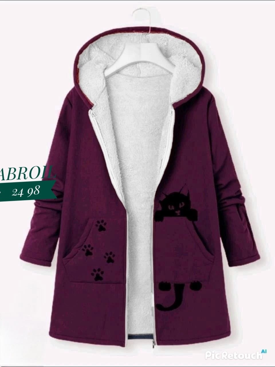 пальто с капюшоном женское,пальто с капюшоном,пальто теплое,пальто плюшевое,флисовое пальто