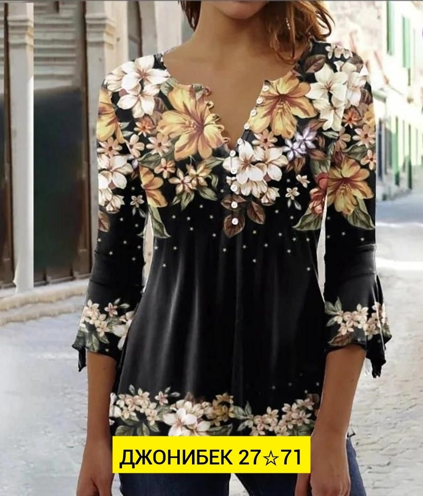 женская блузка с цветочным принтом,женская блузка,женская блуза,нарядная блузка,блузка стильная