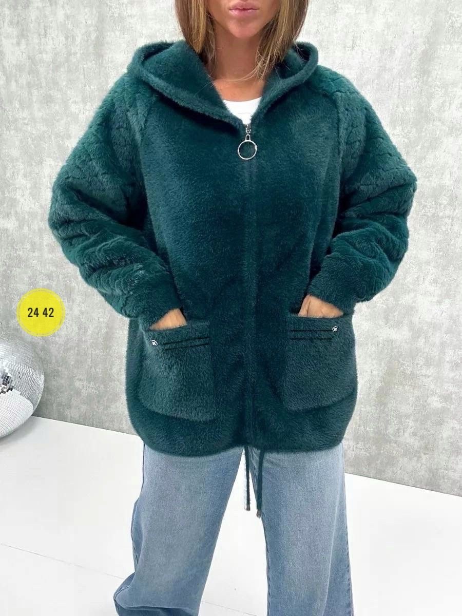 кардиган из альпаки,альпака кардиган,куртка из альпаки женская с капюшоном,кардиган пушистый,кардиган пушистый с альпакой кофта теплая на замке