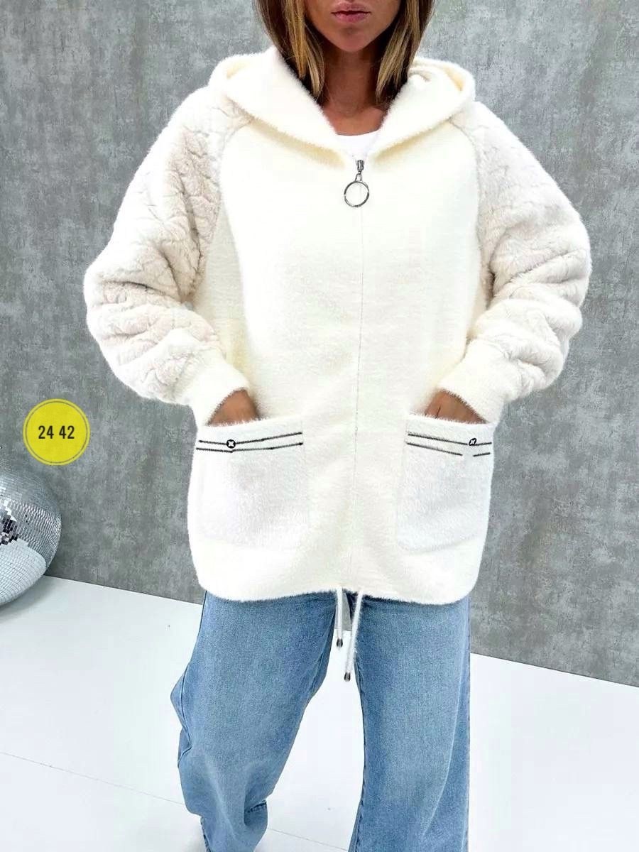 кардиган из альпаки,альпака кардиган,куртка из альпаки женская с капюшоном,кардиган пушистый,кардиган пушистый с альпакой кофта теплая на замке