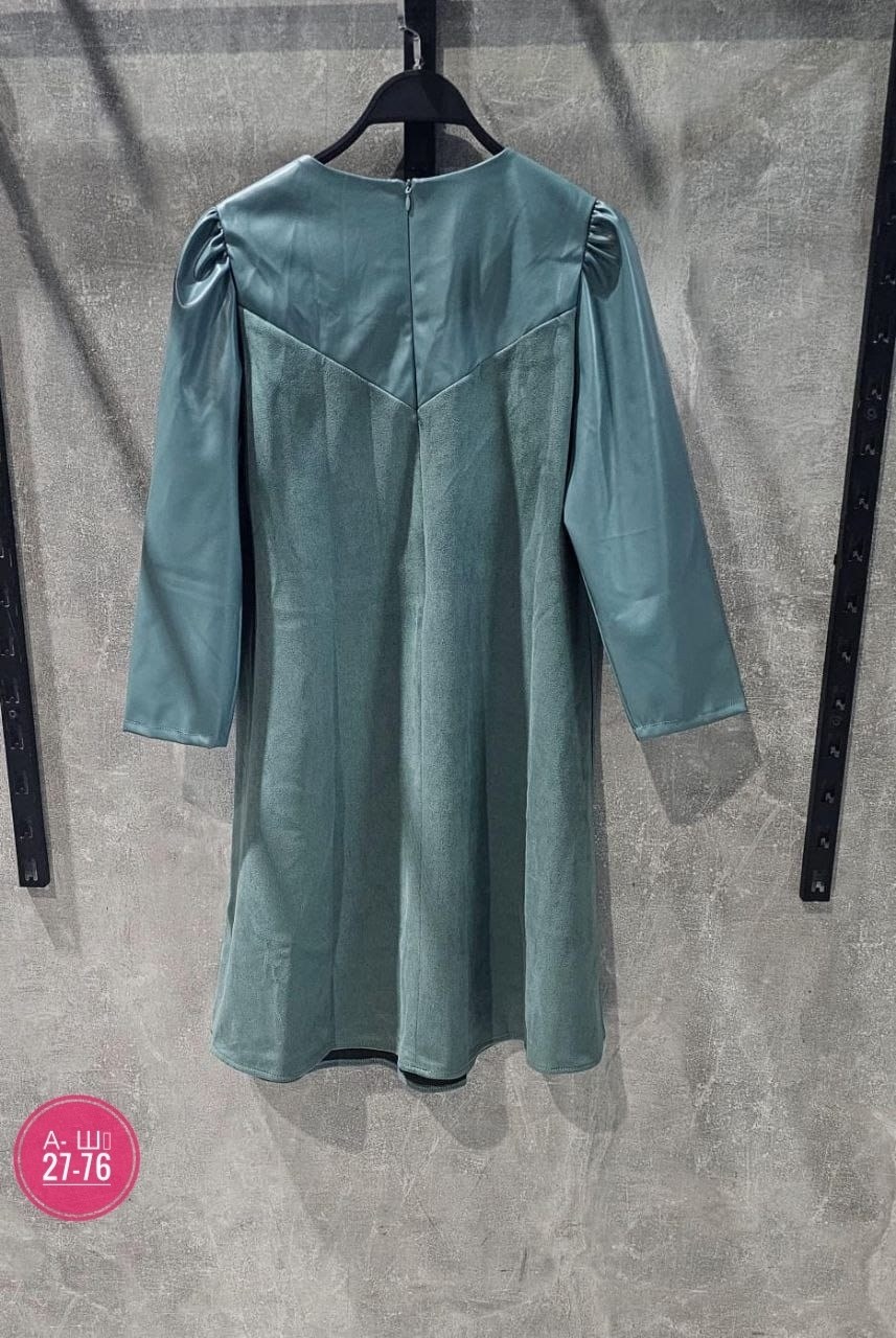 стильное теплое вельветовое платье свободного кроя,платье из замши,платье,замшевое платье,платье из искусственной замши