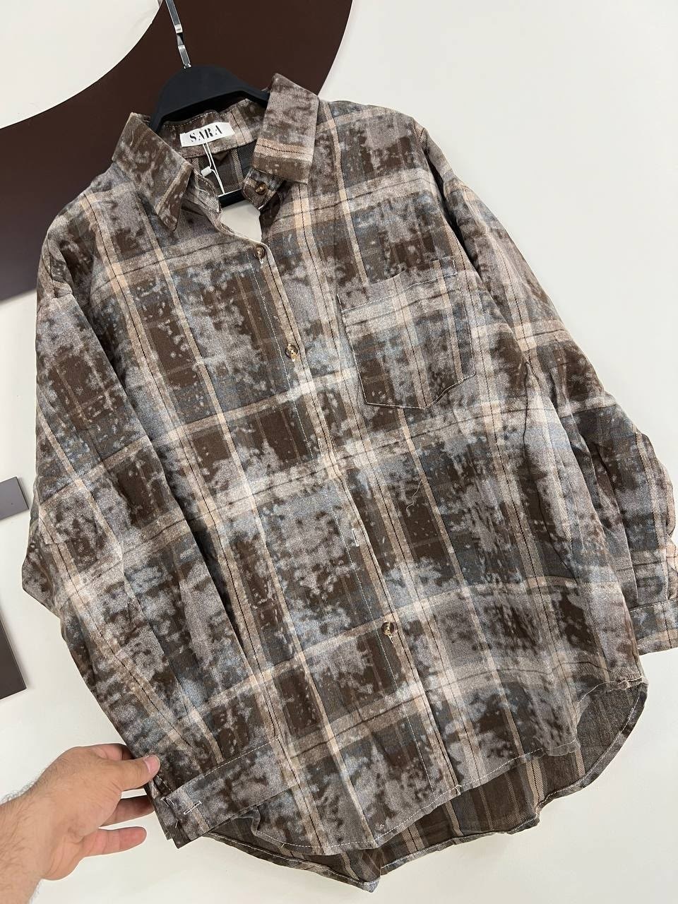 рубашка в клетку,женская рубашка в клетку,рубашка в клетку оверсайз ease house,рубашка в клетку оверсайз женская,рубашка клетчатая