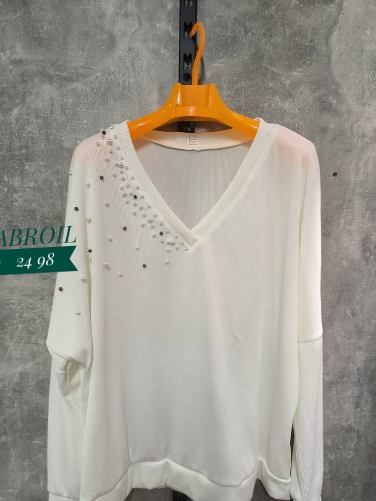 кофта модная,свитер с бусинами,женская кофта,кофта трикотаж,кофточка с отделкой из жемчужин