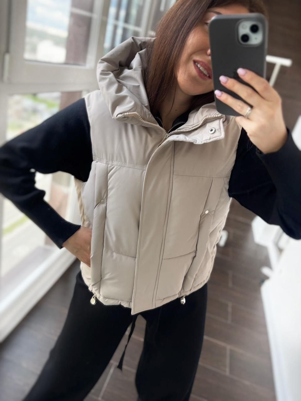жилет,жилетка женская,жилетка,жилетка с капюшоном,куртки