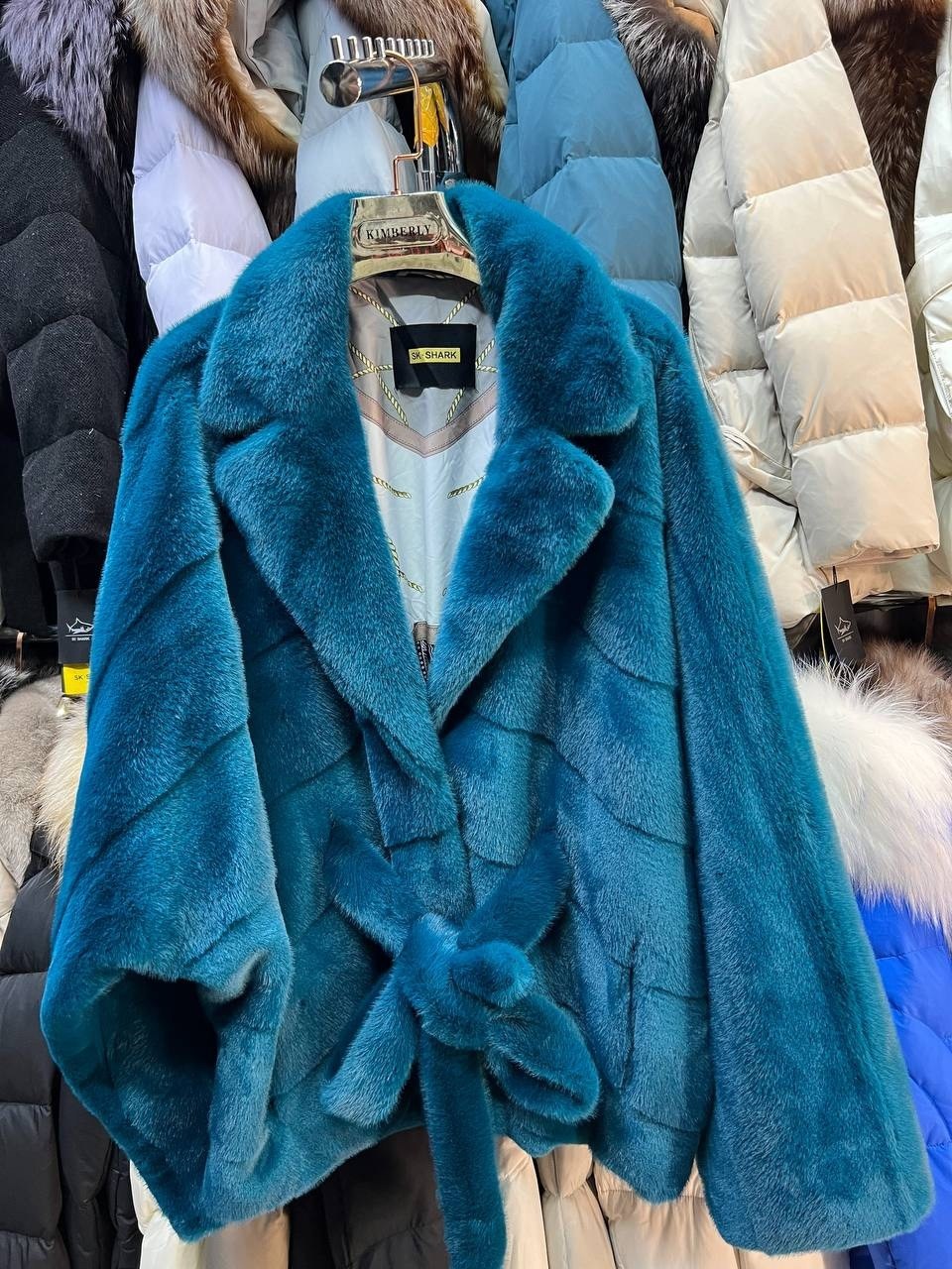 шуба эко норка,шуба из искусственного меха под бирюзовую норку,норковая шуба,норка эко,шубка