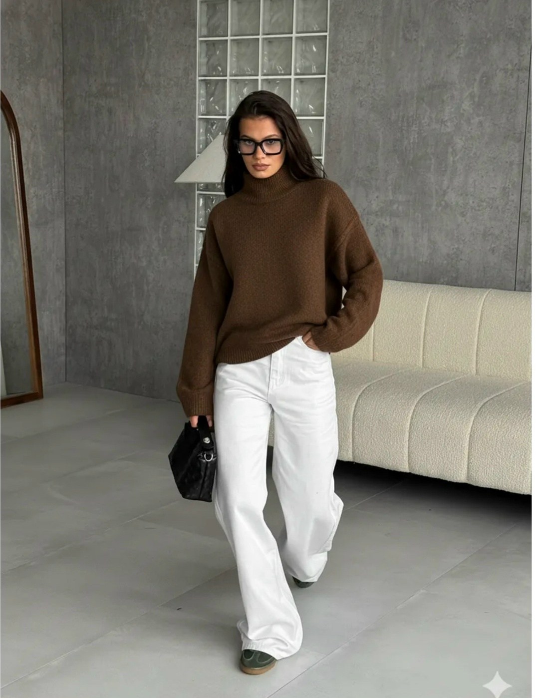 свитер женский зимний оверсайз с высоким воротником теплый однотонный пуловер,женский джемпер,свитер,свитер женский оверсайз с горлом,женский свитер