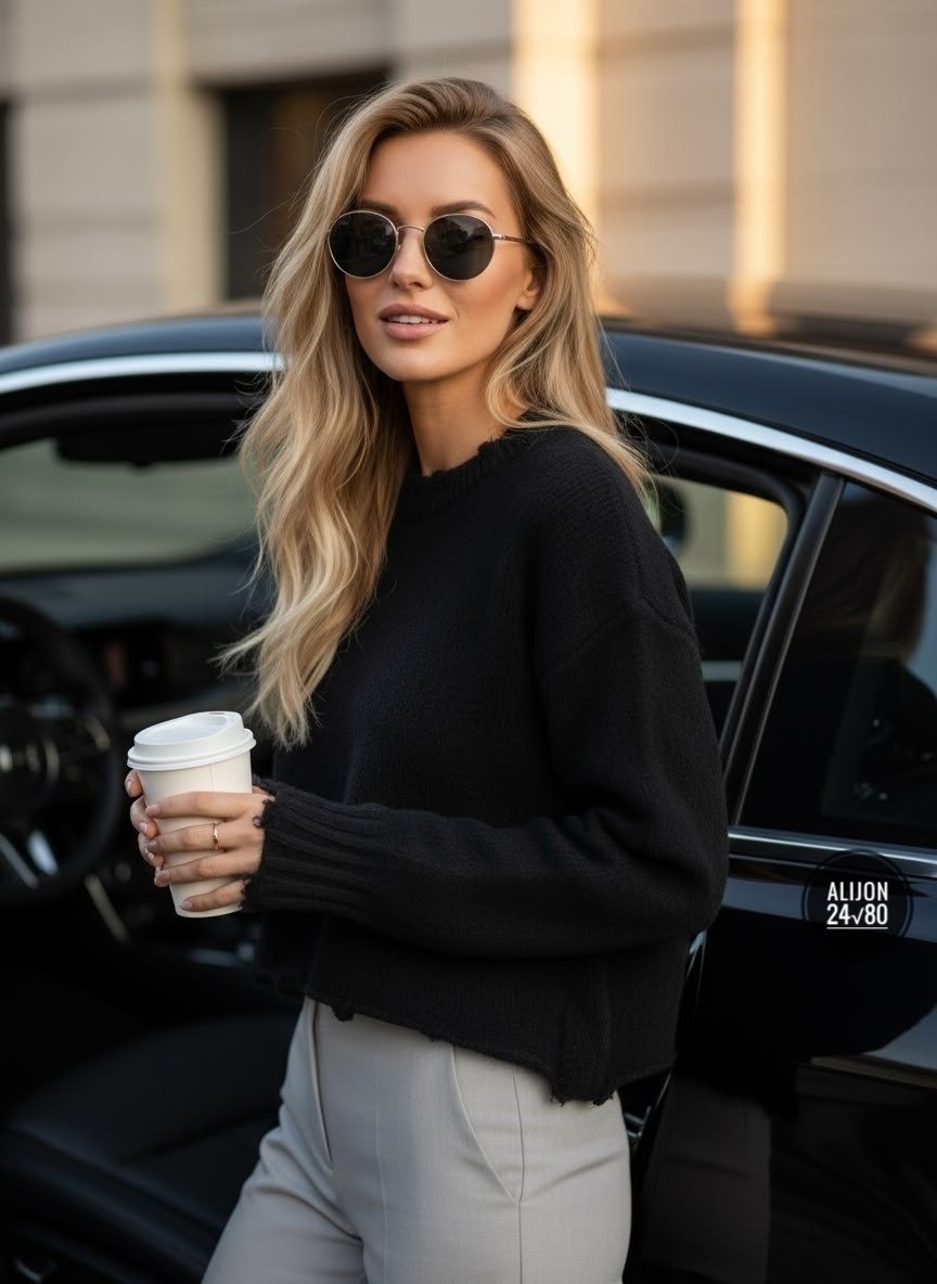 стильный джемпер,стильные образы,свитер,трикотажный свитер оверсайз