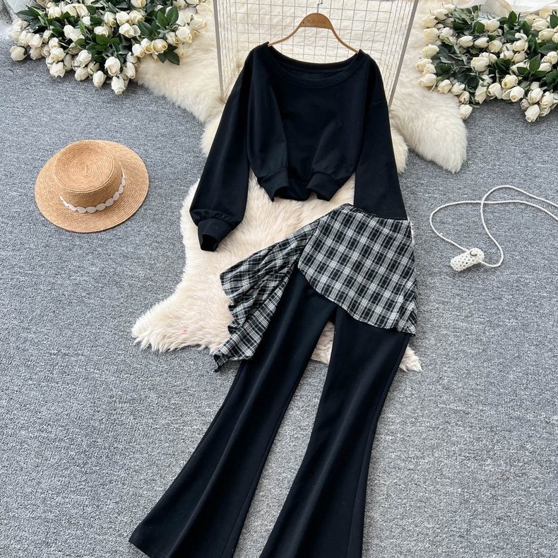 трикотажный костюм,женский трикотажный костюм из двух предметов,костюм повседневный,брюки комплект,вязаные костюмы