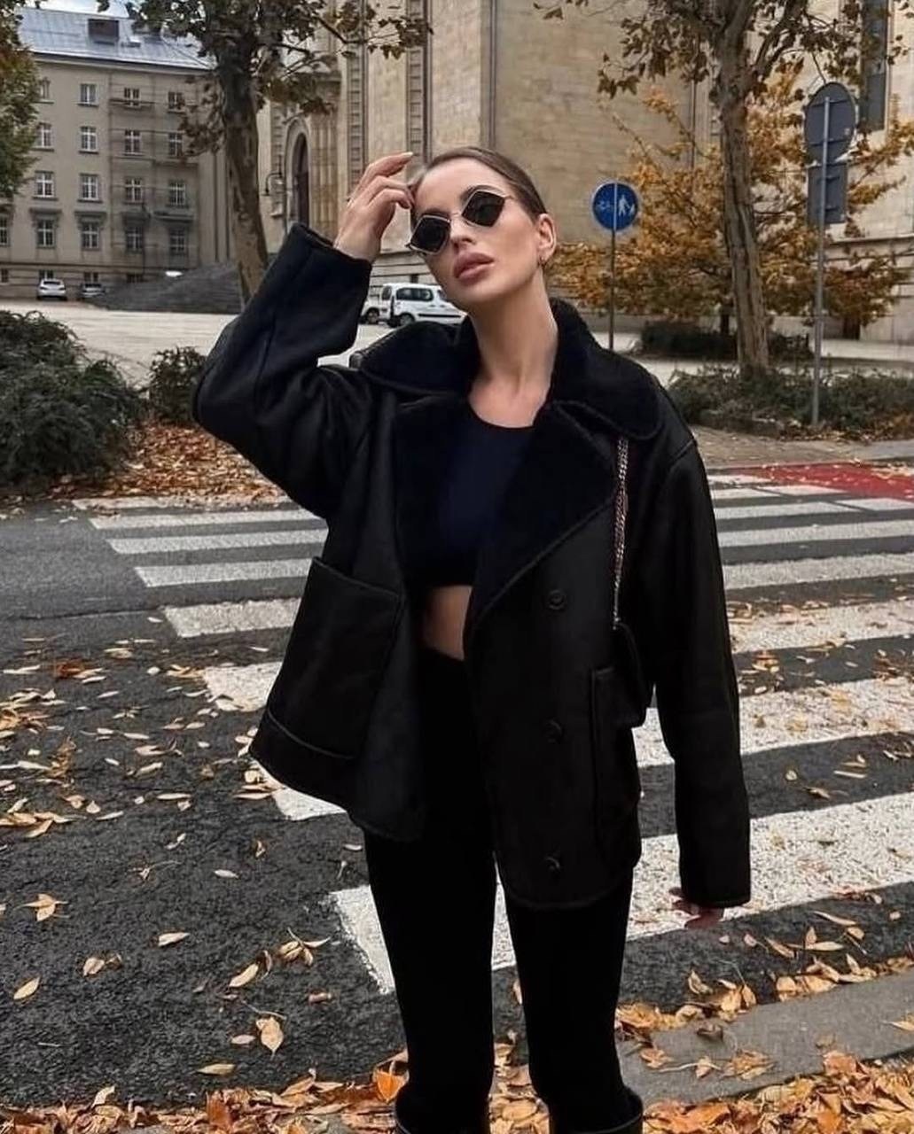 дубленка оверсайз,дублёнка,дубленка женская,стильная дубленка женская,дубленка зимняя