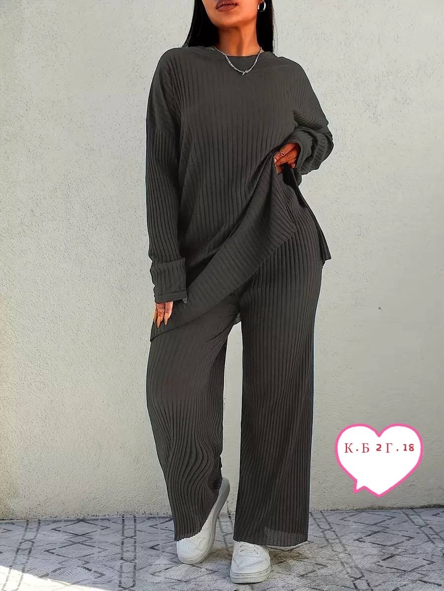 костюм трикотажный,женский костюм,трикотажный костюм женский,серый костюм женский,костюм трикотажный брючный