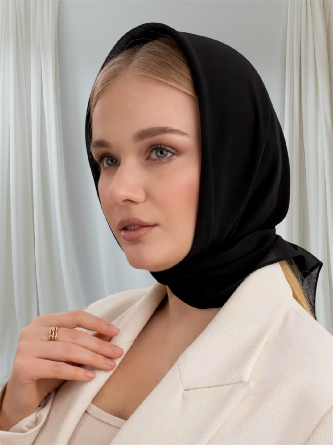 косынка белая,женские платки,платок белый,косынка,платок косынка