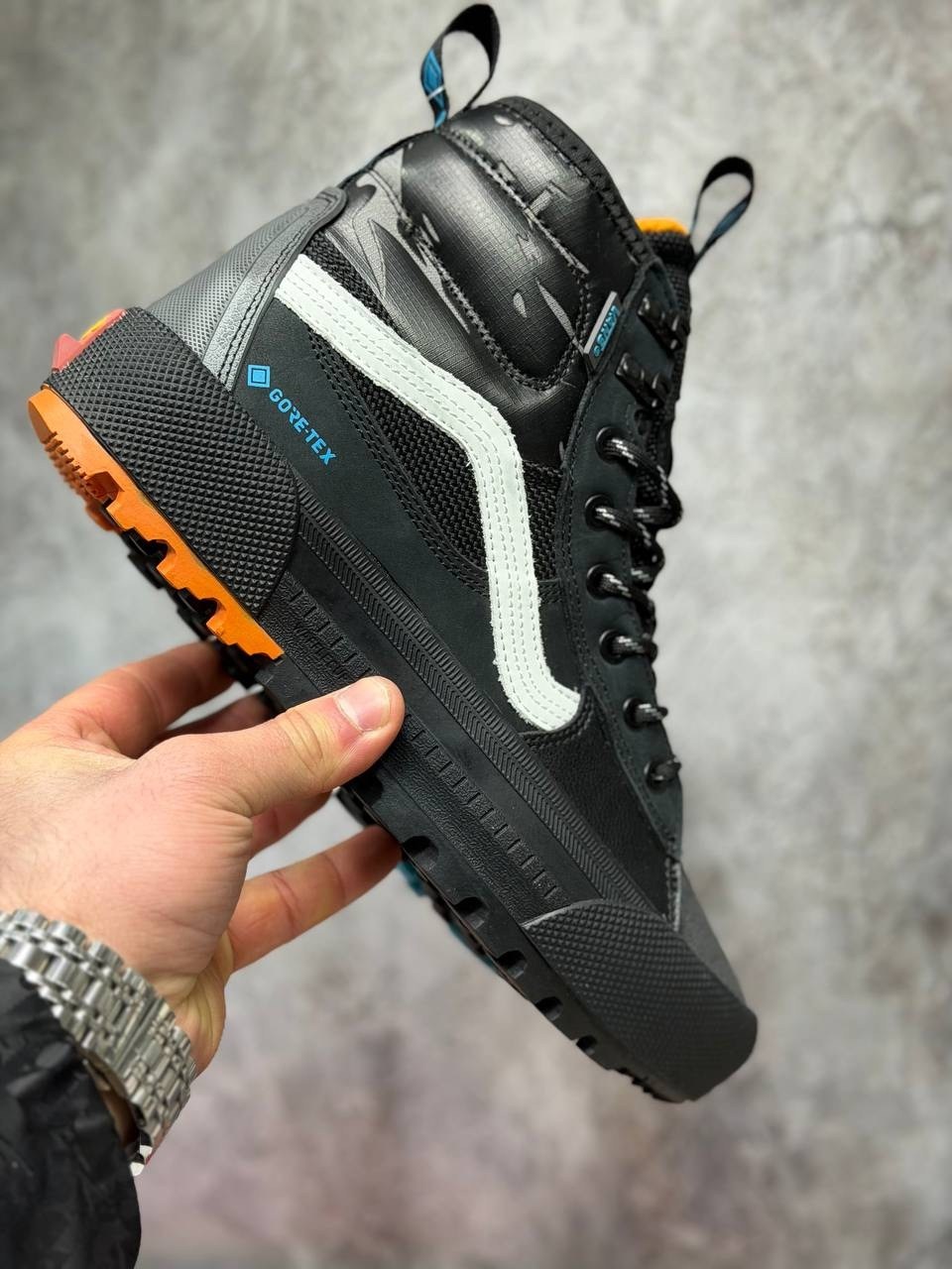 sk8 hi gore tex mte 3 vans,кроссовки sk8-hi gtx mte 3 vans черный,кроссовки,спортивная ,vans sk 8 hi gore tex mte 3