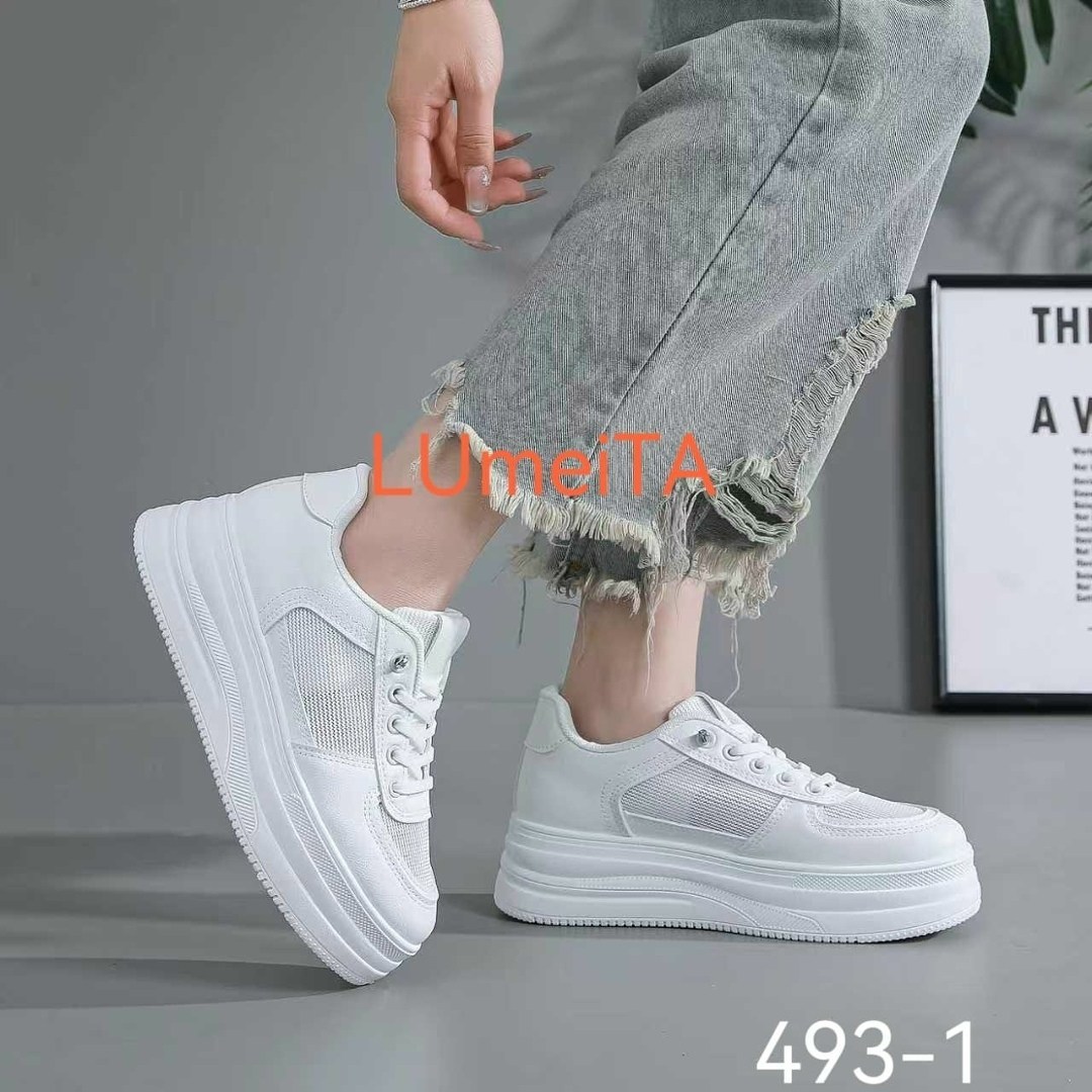 кроссовки женские модные на высокой подошве белые,,белые кроссовки,женские кроссовки,кроссовки на толстой подошве