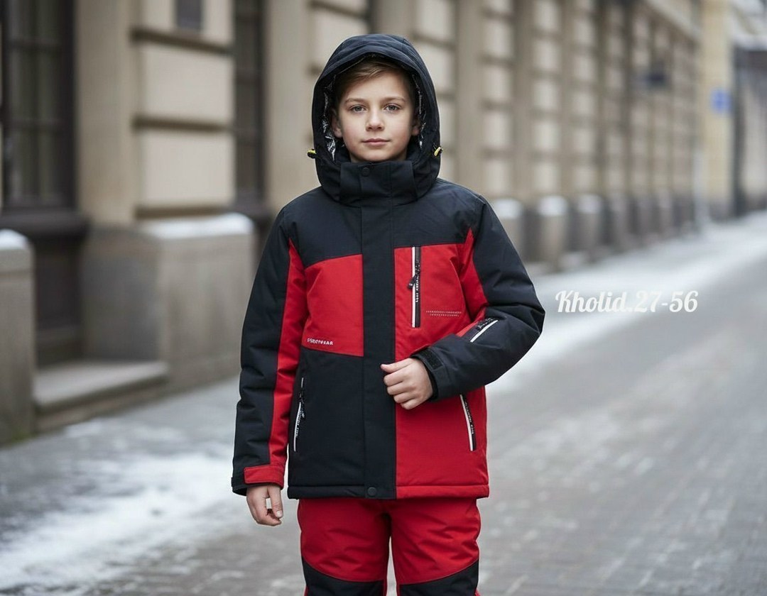 зимний мембранный костюм velikonemalo,зимний костюм для мальчика детский горнолыжный мембрана nikastyle,комплект верхней одежды velikonemalo,комплект верхней одежды детский nikastyle 7з7324 желтый/чер