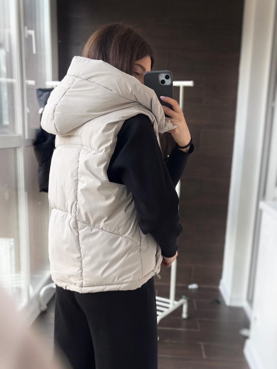 жилет,жилетка женская,жилетка,жилетка с капюшоном,куртки