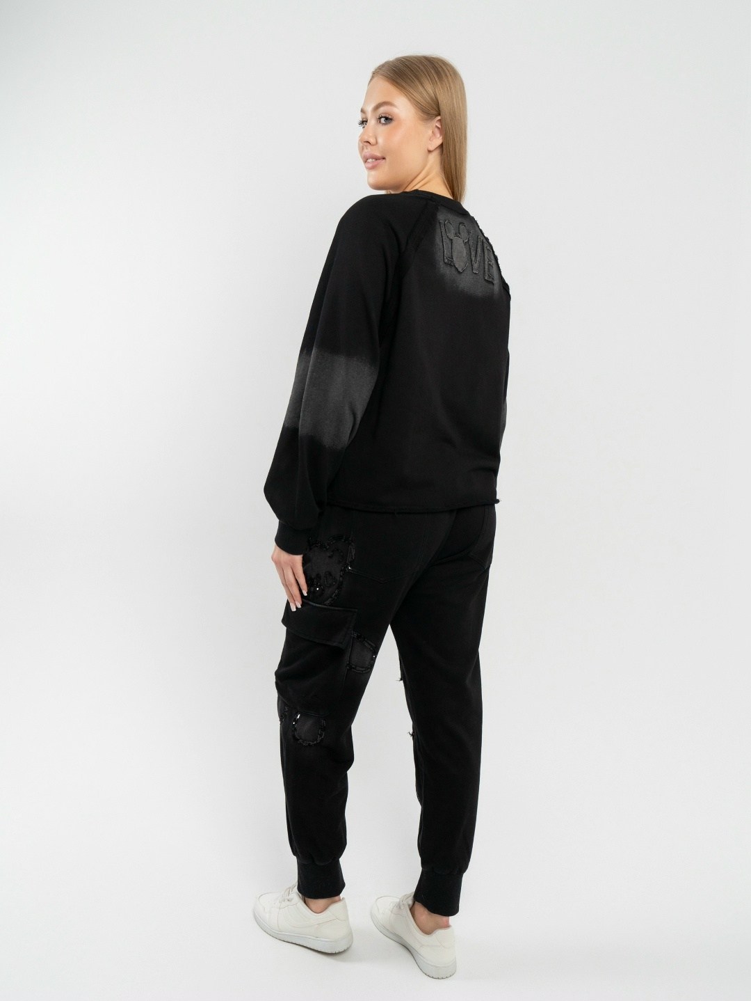 свитшот женский,костюм со стразами,спортивные костюмы женские,костюм спортивный,костюм женский