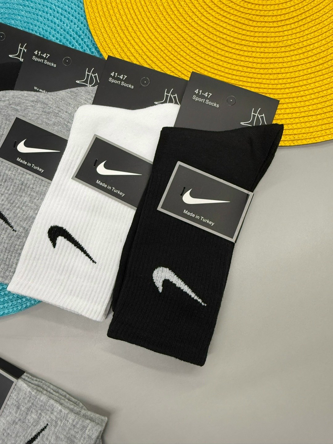 носки найк,носки nike мужские,носки спортивные,комплект носков nike,носки спортивные средние