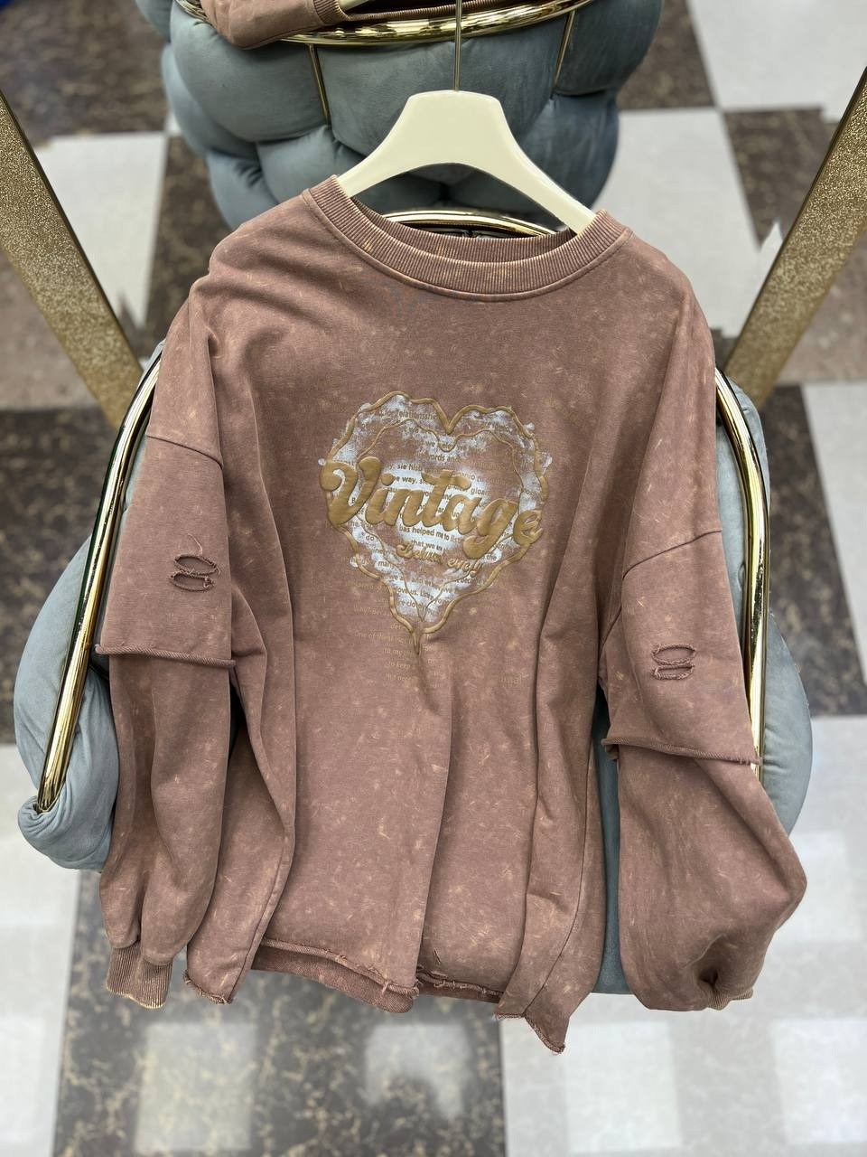 лонгслив оверсайз с принтом варенка arttimes,лонгслив оверсайз с принтом варенка,лонгслив оверсайз с принтом варенка arttimes цвет серый,свитшот женская,лонгслив женский оверсайз