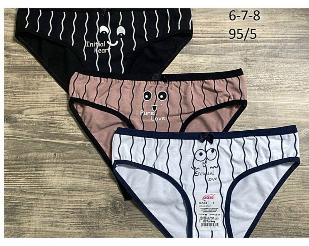 трусы для девочки,трусы baykar для девочки,трусы для девочки 3шт. baykar,трусы детские для девочек,нижнее белье для девочек