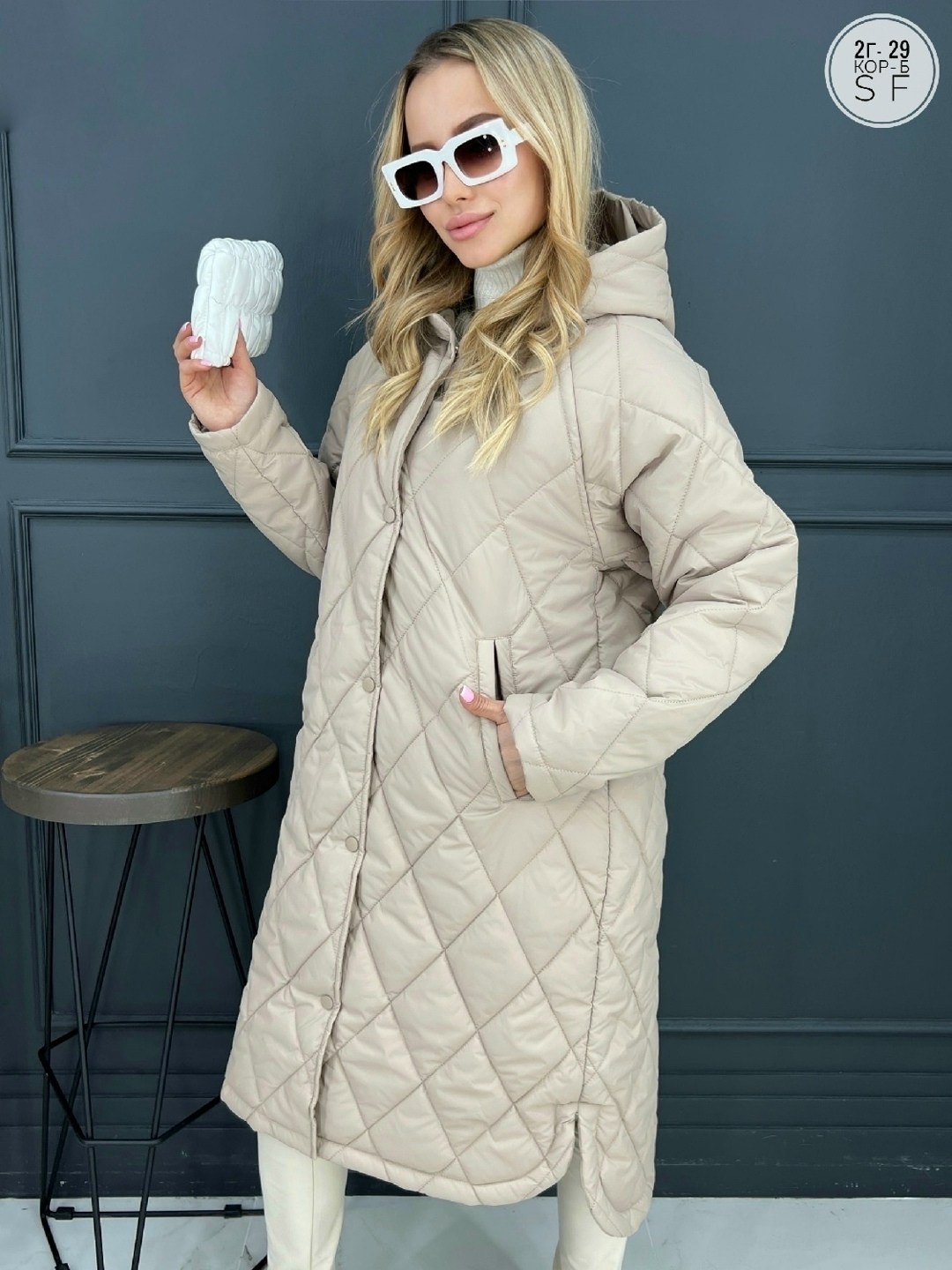 демисезонная куртка,стеганое пальто,пальто стеганое с капюшоном,куртка женская демисезонная,куртка женская