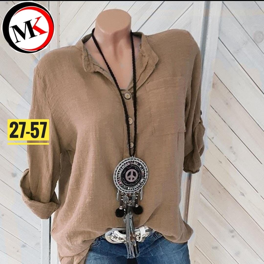 блузка из хлопка и льна,льняная рубашка женская,блузка на пуговицах,блузка женская повседневная,блузка женская