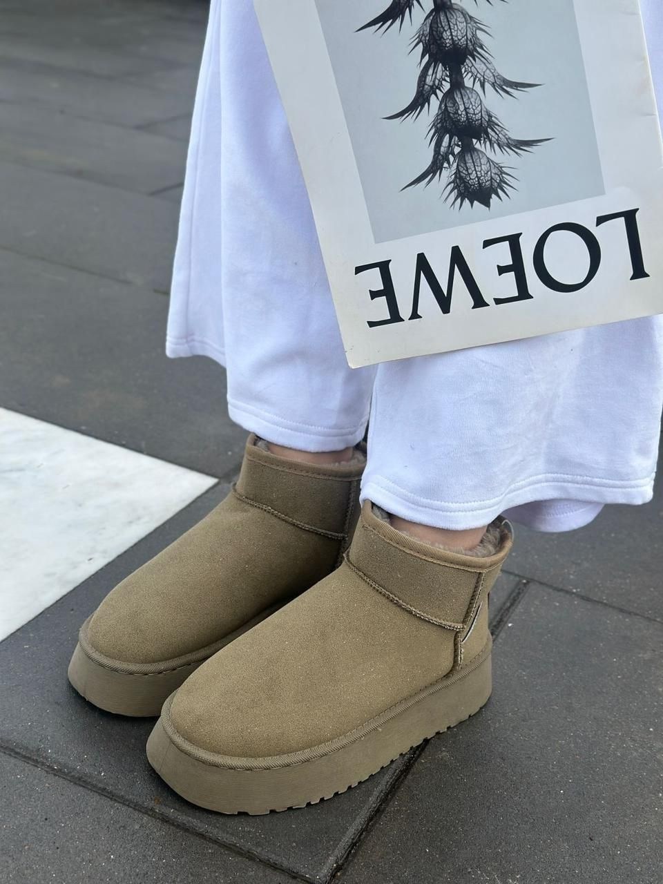 женские угги,короткие угги с мехом на толстой подошве lazer fashion,угги,модные угги,угги зимние женские