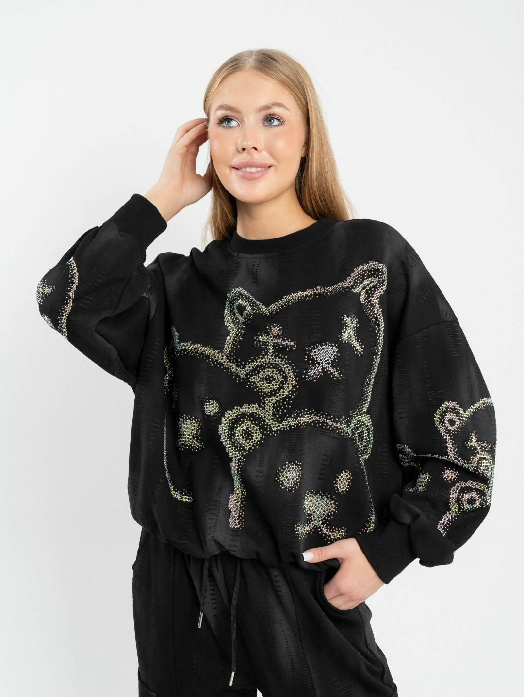 свитшот женский,костюм со стразами,спортивные костюмы женские,костюм спортивный,костюм женский
