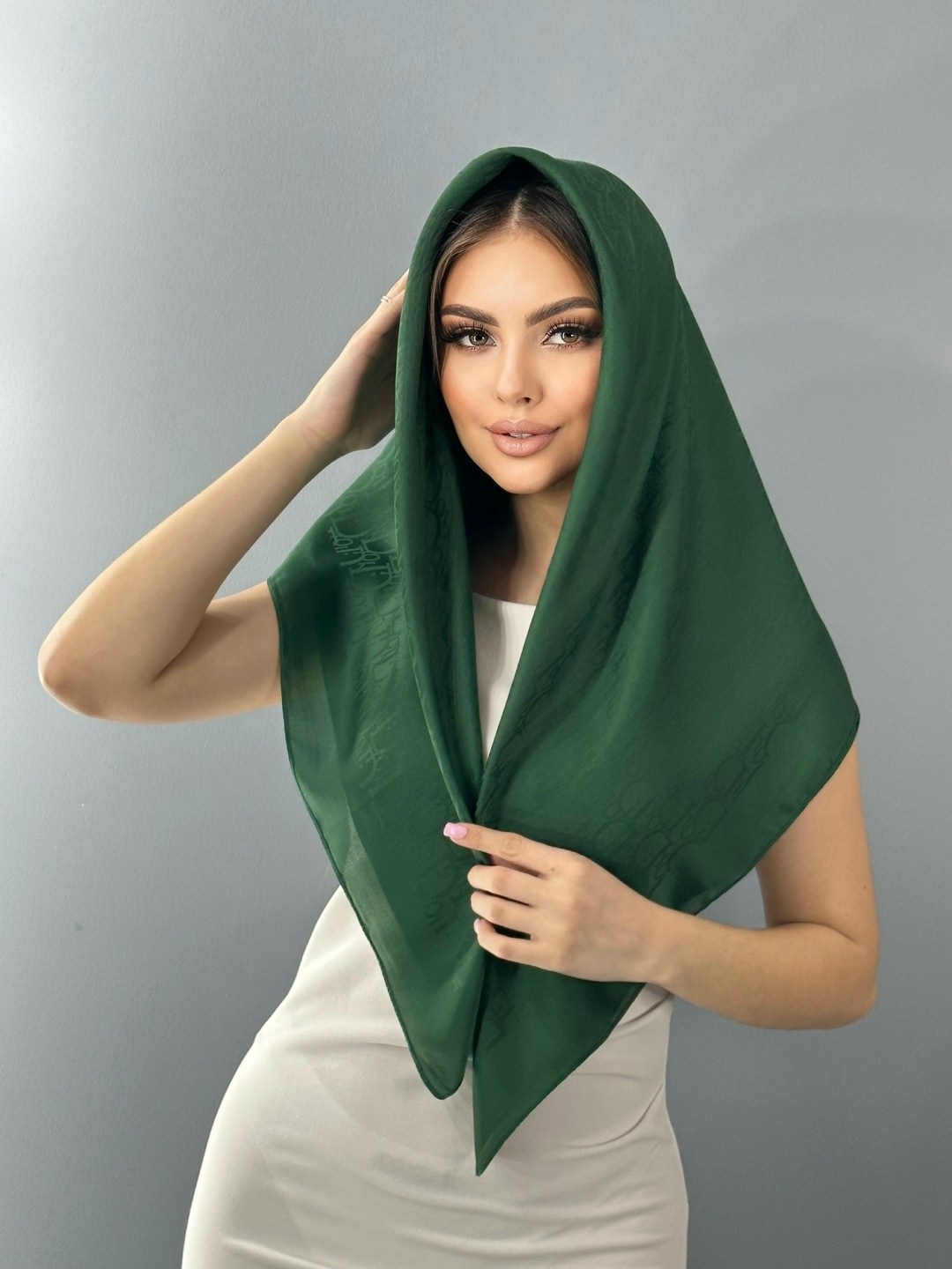 косынка женская,брендовый платок,атласный платок,платок шелковый женский,платок однотонный