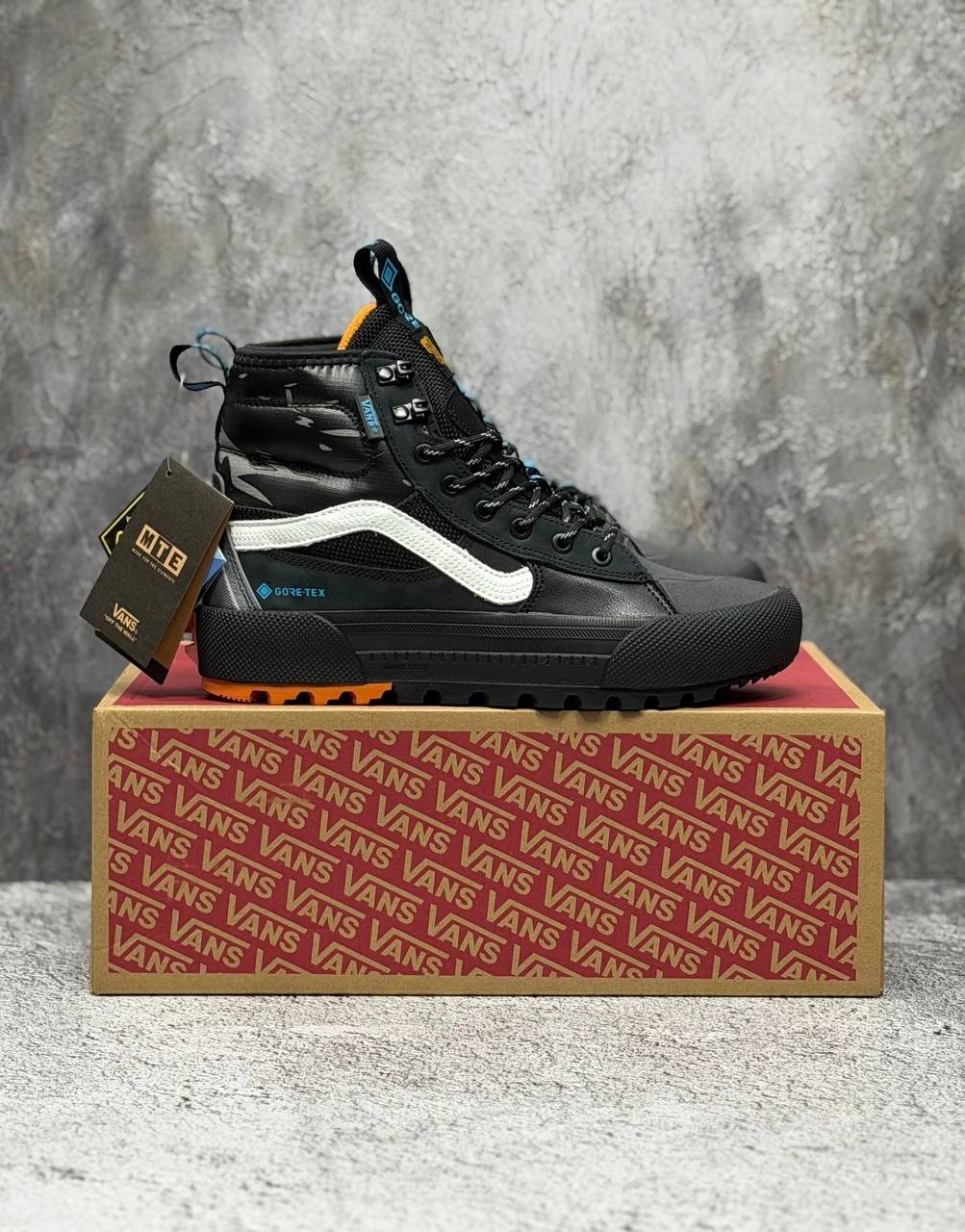 sk8 hi gore tex mte 3 vans,кроссовки sk8-hi gtx mte 3 vans черный,кроссовки,спортивная ,vans sk 8 hi gore tex mte 3