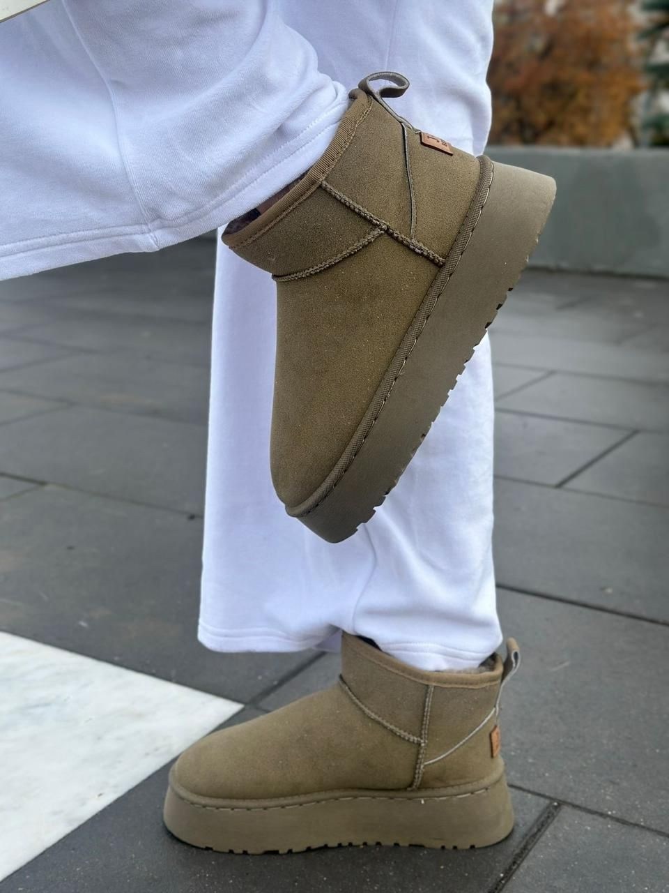 женские угги,короткие угги с мехом на толстой подошве lazer fashion,угги,модные угги,угги зимние женские