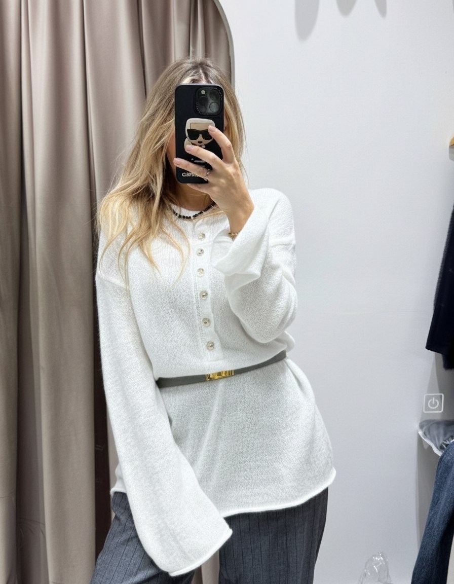 трикотажный свитер,свитер,женский свитер,кофта трикотажная белая