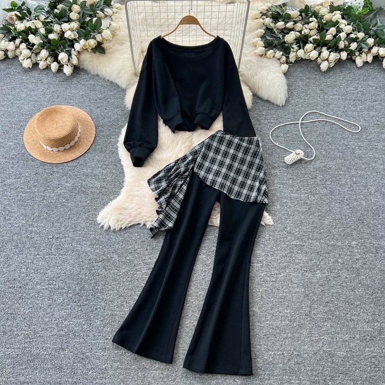 трикотажный костюм,женский трикотажный костюм из двух предметов,костюм повседневный,брюки комплект,вязаные костюмы