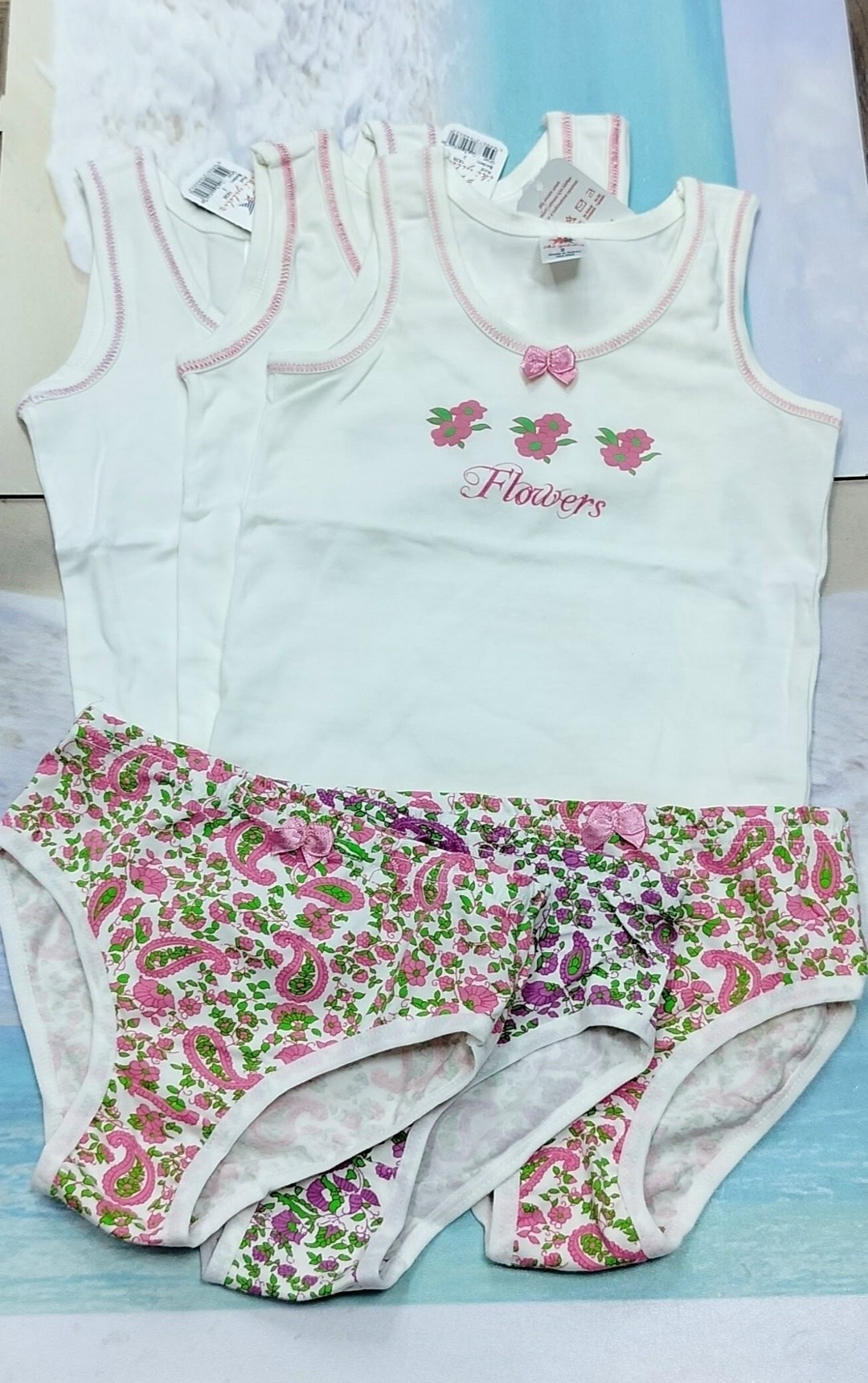 комплекты нижнего белья для девочек,комплект майка и трусы для девочек,белье детское комплект,комплект белья для девочек,нижнее детское белье