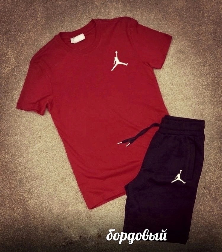 cпортивный костюм jordan,комплект черных,костюм спортивный мужской,костюм джордан шорты и футболка