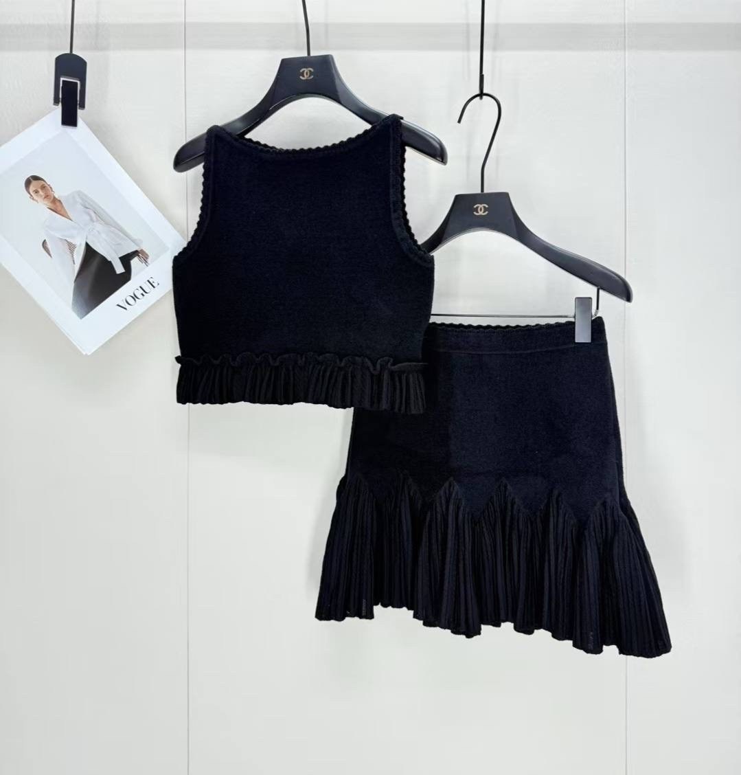 юбка с оборками,юбки,плиссированная юбка,одежда комплект