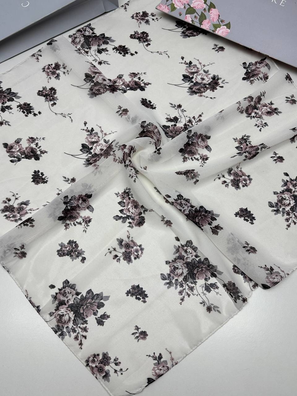 блузочная ткань итальянская органза,шелковые платки,платки женские,платки весенние,платок шелковый женский