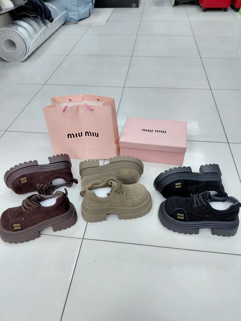 ботинки замшевые miu miu,ботинки miu miu,,ботинки весенние миу миу miu miu 252111238,ботинки миу миу