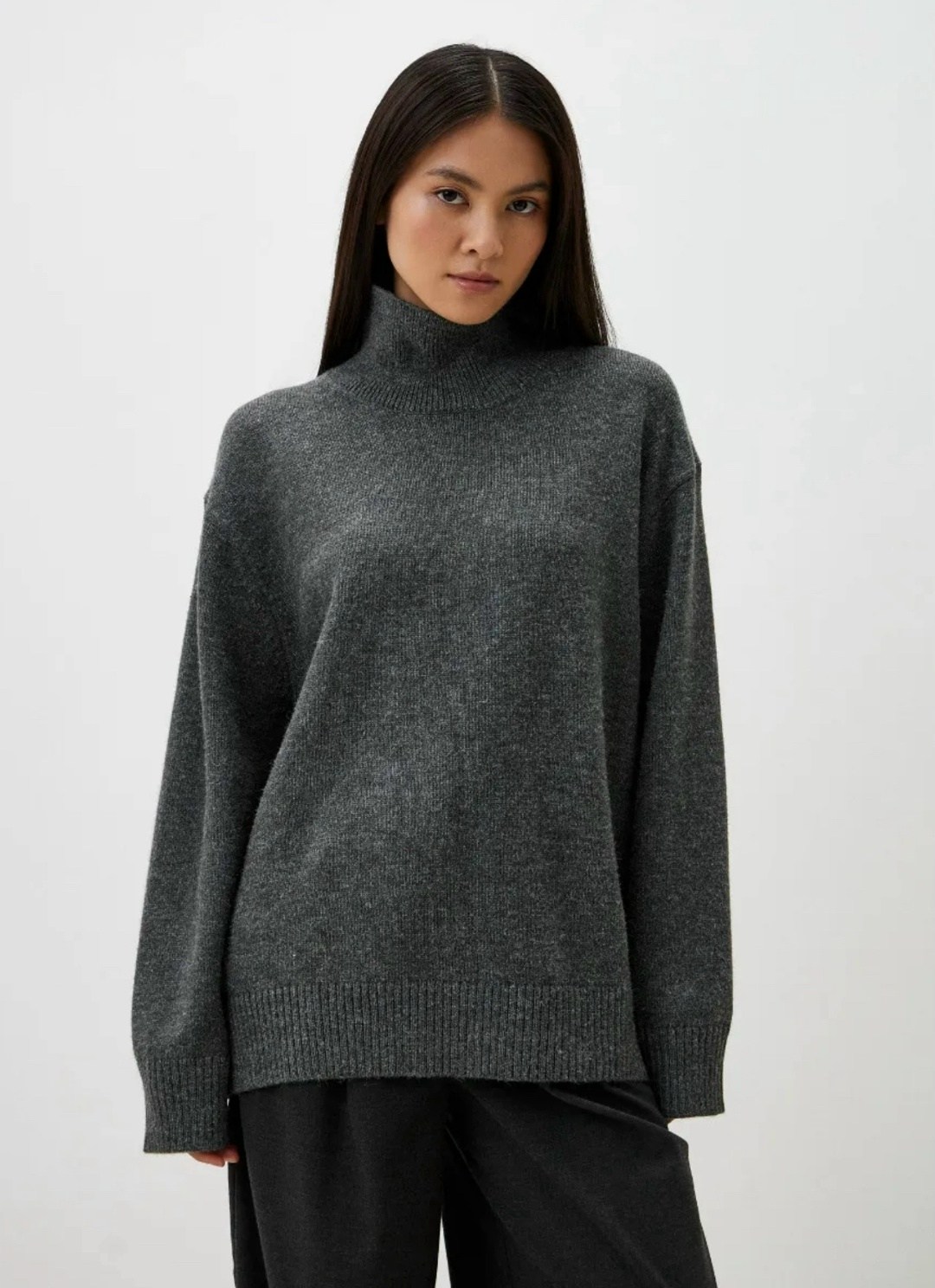 свитер женский зимний оверсайз с высоким воротником теплый однотонный пуловер,женский джемпер,свитер,свитер женский оверсайз с горлом,женский свитер