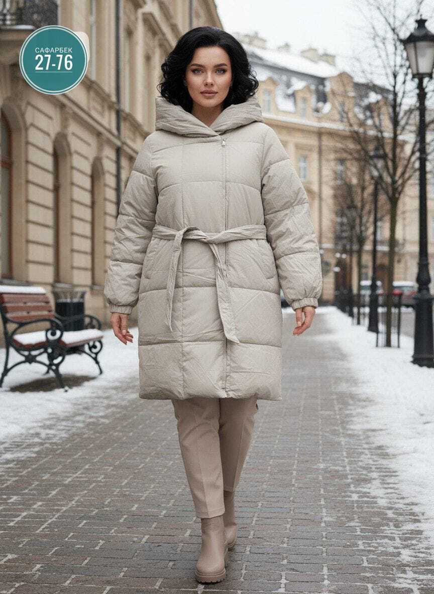 куртка длинная зимняя женская пуховик bibin store,женская куртка,куртка длинная зимняя женская пуховик bibin store цвет бежевый,пуховик бежевый,пуховик женский