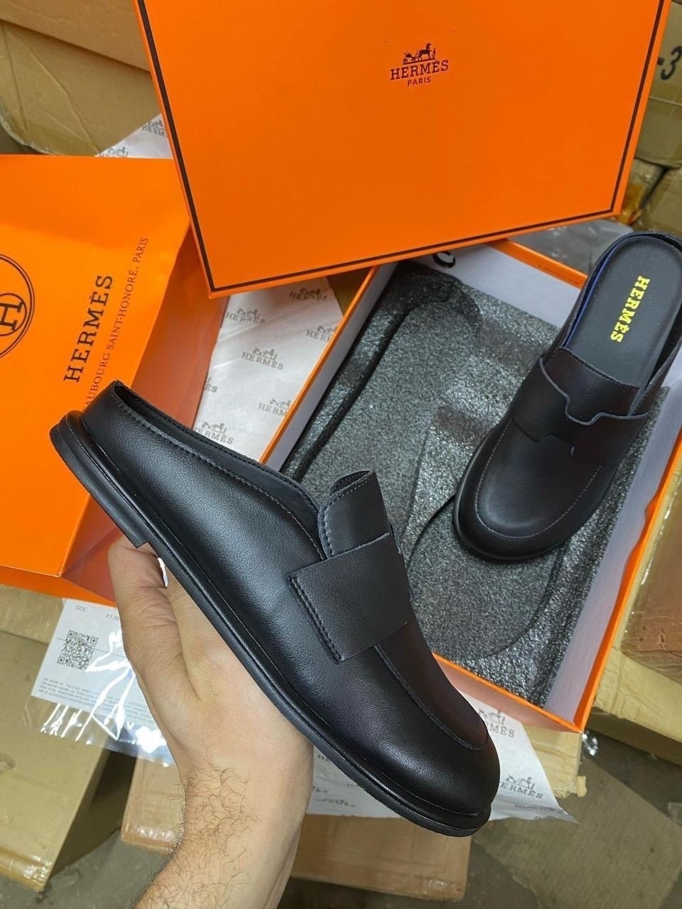 ,женские шлепки hermes,женские тапочки hermes,лоферы эрмес женские,эрмес туфли