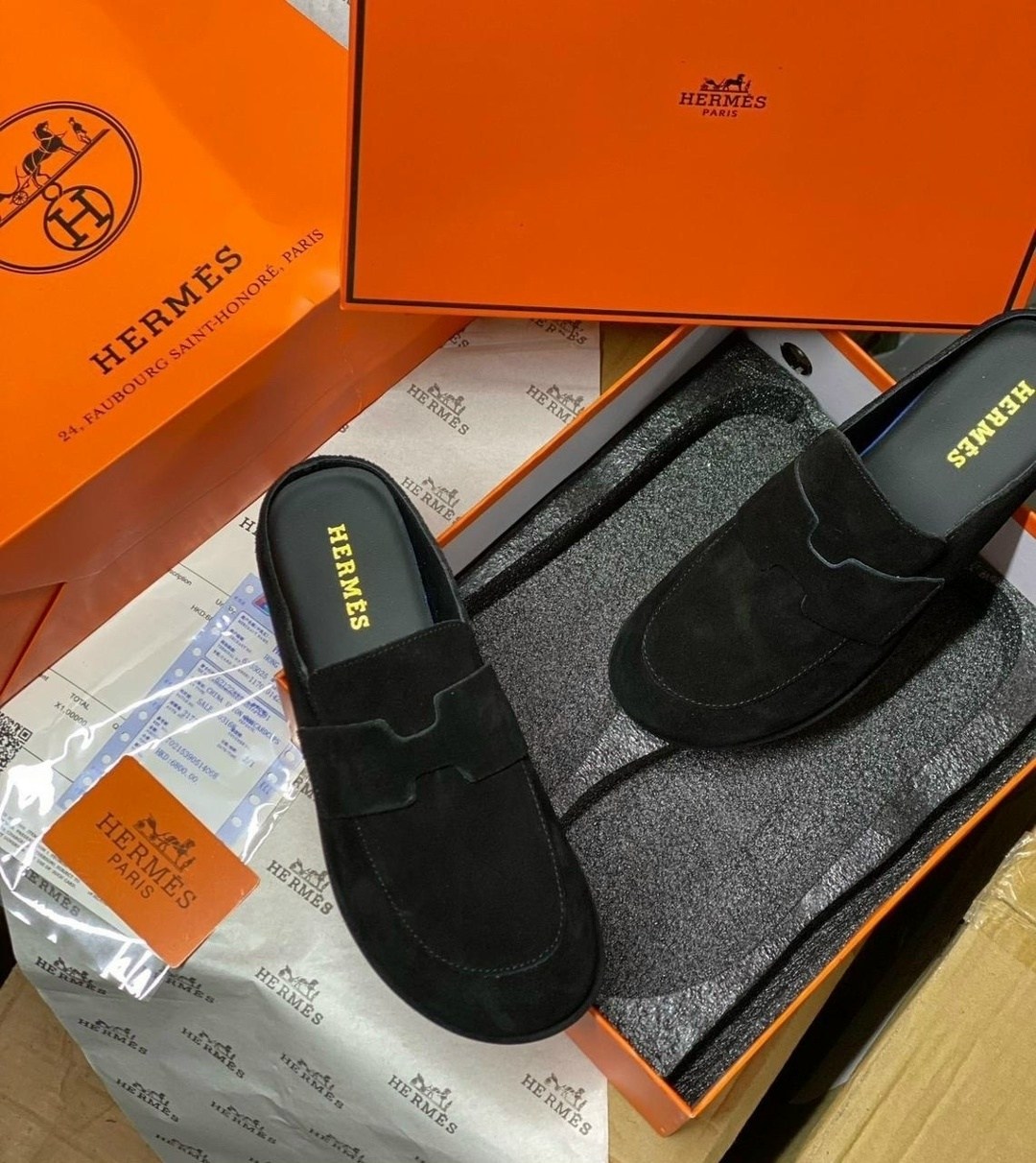 ,женские шлепки hermes,женские тапочки hermes,лоферы эрмес женские,эрмес туфли