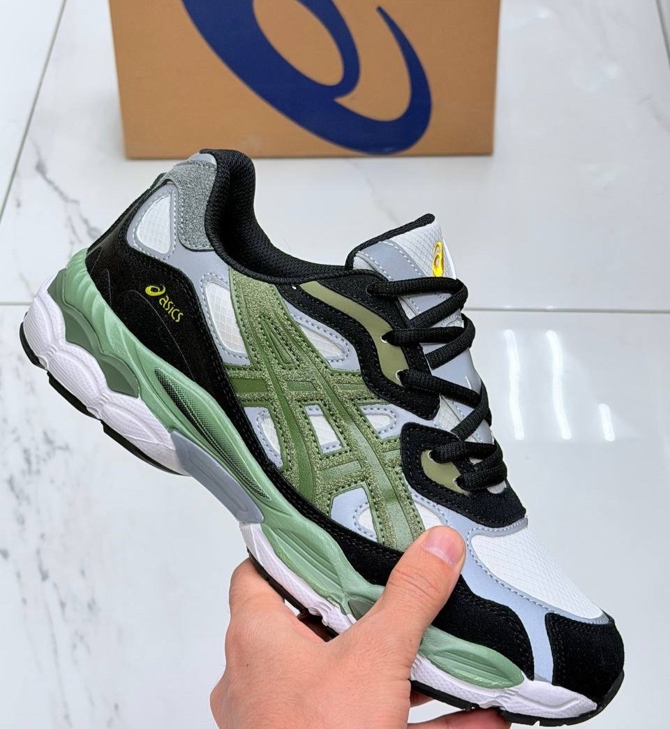 кроссовки asics gel-nyc,кроссовки asics мужские,кроссовки asics,кроссовки gel nyc black grey спортивная  asics,кроссовки asics gel