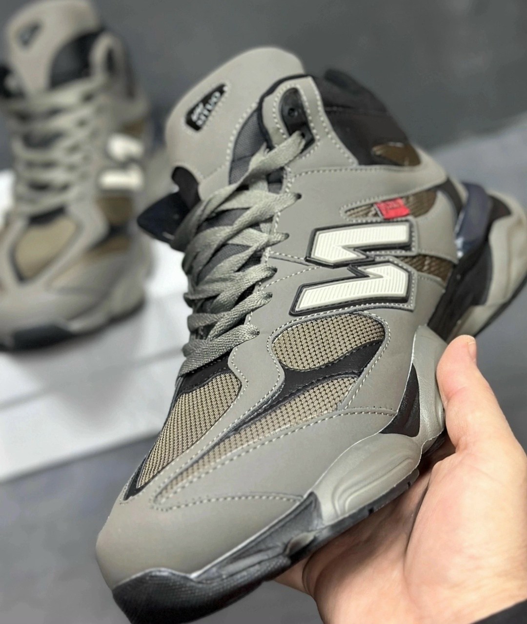 зимние кроссовки new balance 9060 high,зимние кроссовки мужские "new balance 9060",кроссовки для мужчин,термо кроссовки,кроссовки new balance 9060