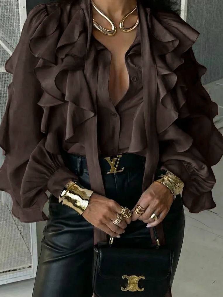 блузка с оборками,прозрачная блузка,блузка шифон,блузка шифоновая,блузка полупрозрачная свободная с рукавами-фонариками