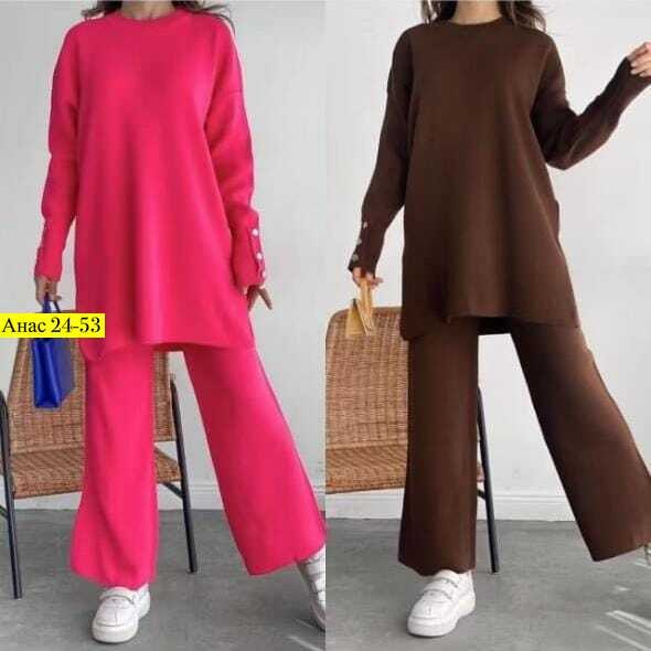 трикотажный костюм,женский костюм,костюм с брюками,женский трикотажный костюм,костюм двойка кашемир